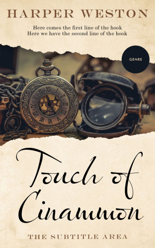 3D mockup of Almond #22896 - Premade Historical Book Cover