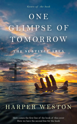 3D mockup of Blue Bayoux #22925 - Premade Romance Book Cover