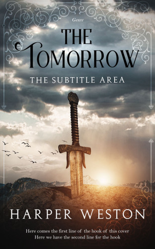 3D mockup of Fuscous Gray #22963 - Premade Historical Book Cover | BookCoverZone