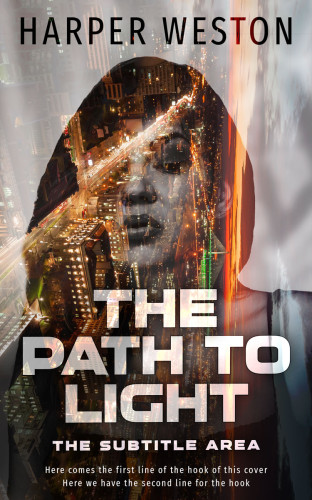 3D mockup of Silk #23012 - Premade Mystery & Thriller & Suspense Book Cover