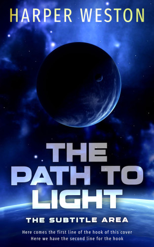 3D mockup of Black Pearl #23013 - Premade Science Fiction Book Cover