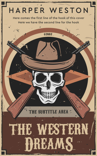 3D mockup of Sorrell Brown #23031 - Premade Action & Adventure Book Cover