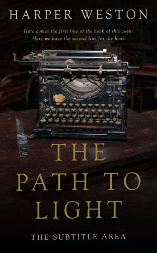 3D mockup of Cocoa Brown #23077 - Premade Historical Book Cover