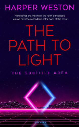 3D mockup of Black Rock #23131 - Premade Science Fiction Book Cover