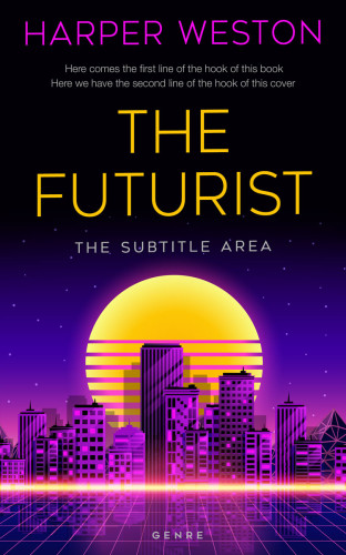 3D mockup of New York Pink #23133 - Premade Mystery & Thriller & Suspense Book Cover