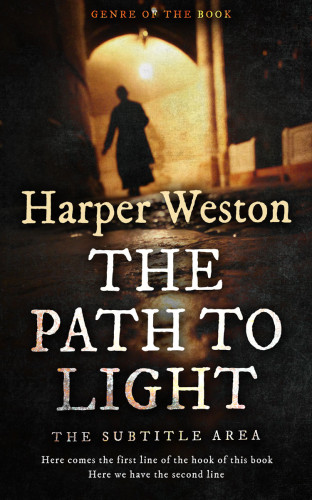 3D mockup of Tan #23158 - Premade Mystery & Thriller & Suspense Book Cover