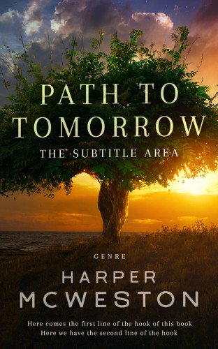 3D mockup of Oil #23196 - Premade Nature Book Cover