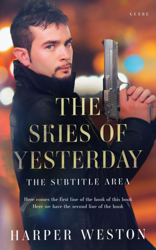 3D mockup of Antique Brass #23223 - Premade Mystery & Thriller & Suspense Book Cover