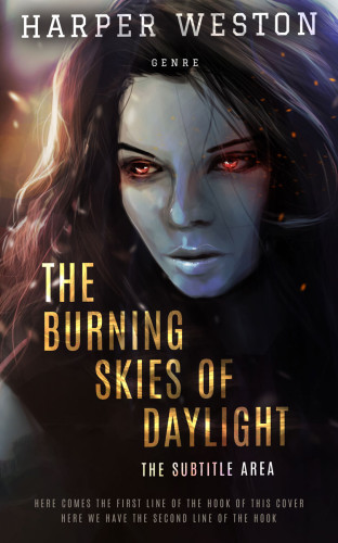 3D mockup of Thunder #23231 - Premade Teen & Young Adult Book Cover | BookCoverZone