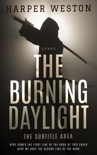 3D mockup of Soft Amber #23234 - Premade Fantasy Book Cover