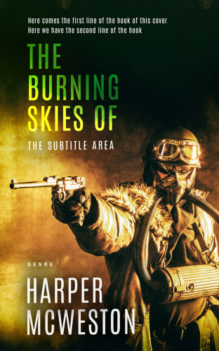 3D mockup of Black Olive #23244 - Premade Apocalyptica Book Cover