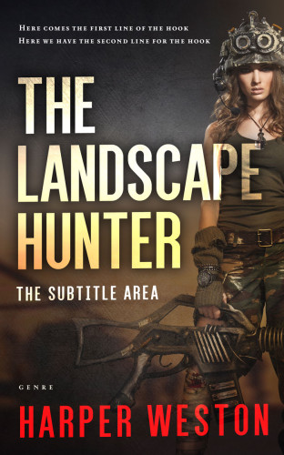 3D mockup of Cocoa Brown #23289 - Premade Apocalyptica Book Cover