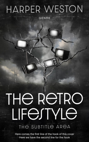 3D mockup of Mine Shaft #23350 - Premade Abstract Book Cover