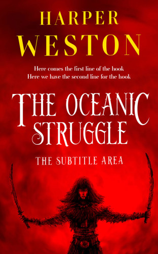 3D mockup of Red Berry #23398 - Premade Apocalyptica Book Cover