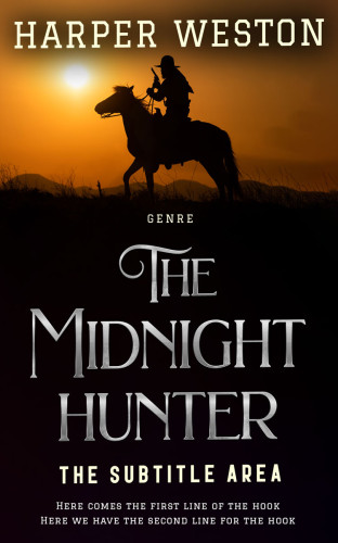 3D mockup of Tussock #23417 - Premade Action & Adventure Book Cover