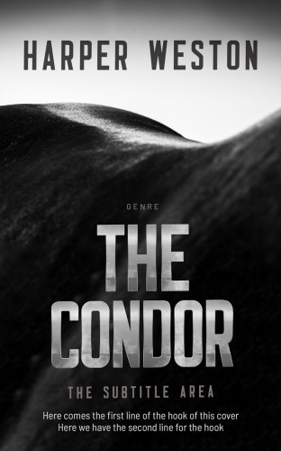 3D mockup of Cod Gray #23482 - Premade Western Book Cover