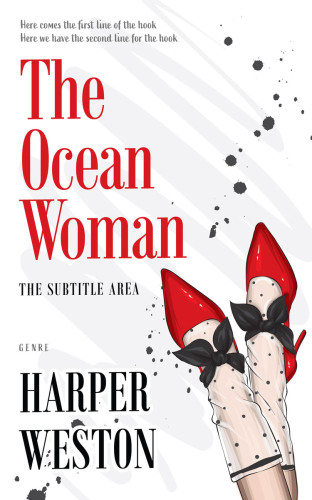 3D mockup of Pampas #23491 - Premade Abstract Book Cover