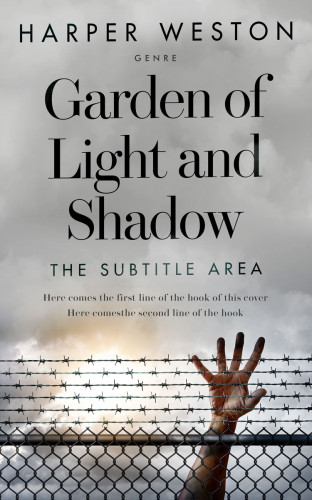 3D mockup of Gray Nickel #23576 - Premade Apocalyptica Book Cover