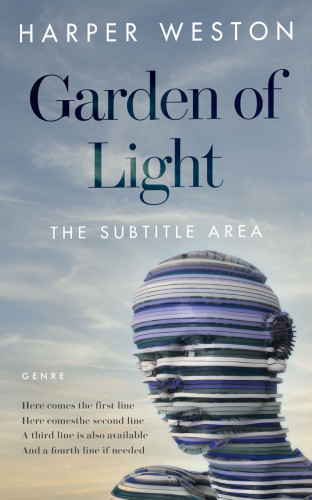 3D mockup of Gray Chateau #23577 - Premade Abstract Book Cover