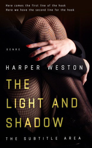 3D mockup of Black #23623 - Premade Erotica Book Cover