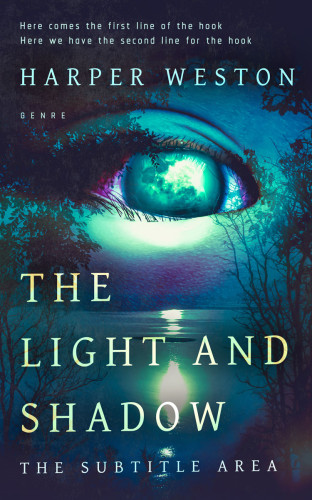 3D mockup of Cloud Burst #23632 - Premade Horror Book Cover