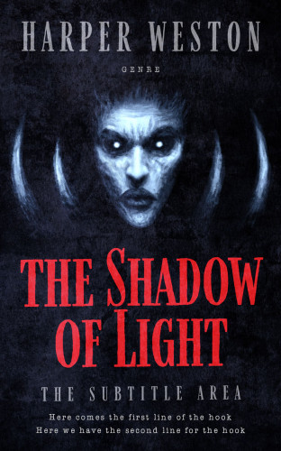 3D mockup of Vulcan #23650 - Premade Horror Book Cover