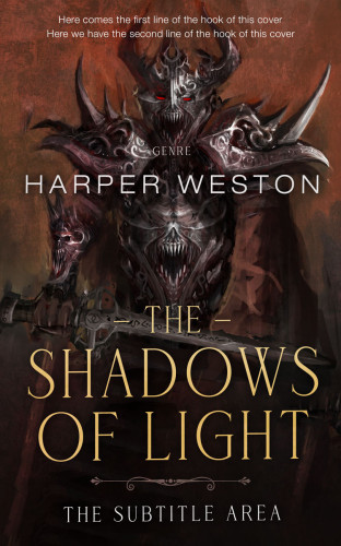 3D mockup of Gondola #23722 - Premade Fantasy Book Cover