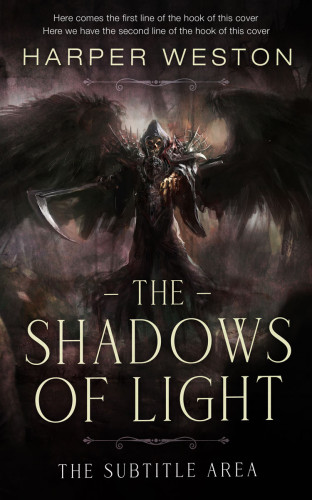 3D mockup of Cocoa Brown #23727 - Premade Fantasy Book Cover