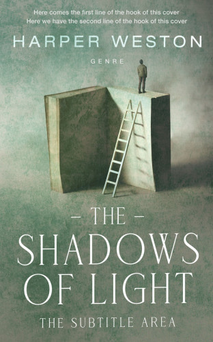 3D mockup of Camouflage Green #23738 - Premade Abstract Book Cover