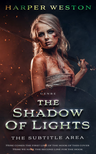 3D mockup of Thunder #23758 - Premade Historical Book Cover