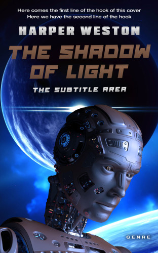 3D mockup of Cinder #23783 - Premade Science Fiction Book Cover