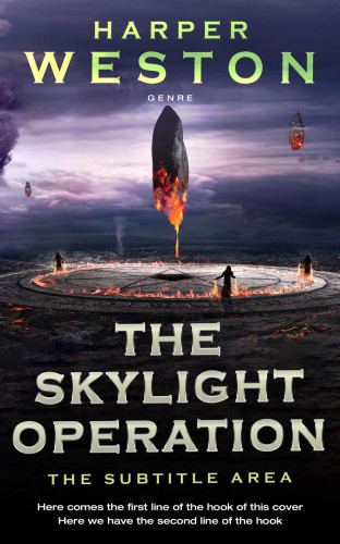 3D mockup of Charade #23807 - Premade Fantasy Book Cover