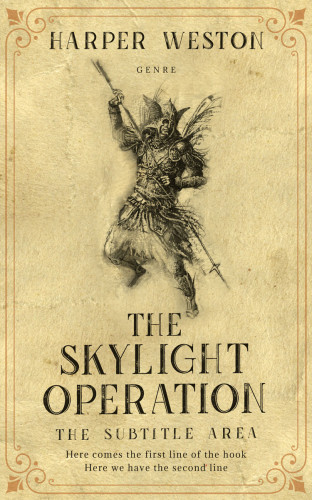 3D mockup of Brandy #23812 - Premade Historical Book Cover