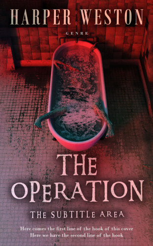 3D mockup of Buccaneer #23828 - Premade Horror Book Cover