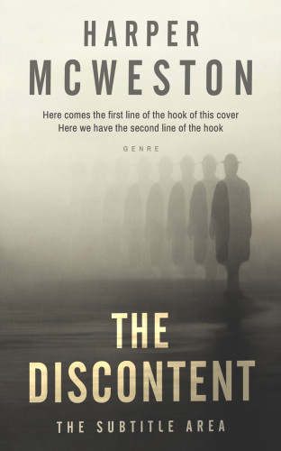 3D mockup of Fuscous Gray #23836 - Premade Mystery & Thriller & Suspense Book Cover