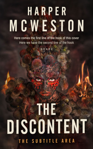 3D mockup of Oil #23837 - Premade Fantasy Book Cover