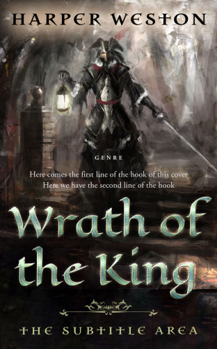 3D mockup of Cocoa Brown #23873 - Premade Fantasy Book Cover