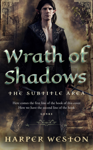 3D mockup of Thunder #23876 - Premade Fantasy Book Cover