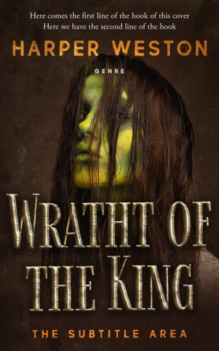 3D mockup of Eclipse #23883 - Premade Horror Book Cover