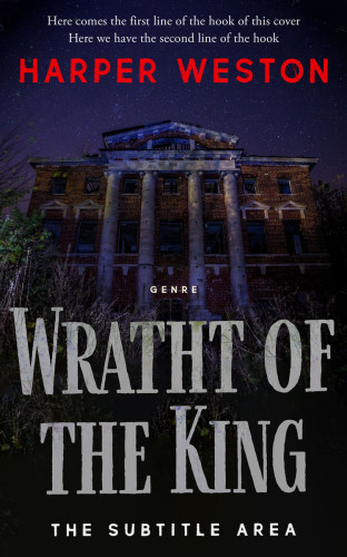 3D mockup of Cinder #23888 - Premade Mystery & Thriller & Suspense Book Cover