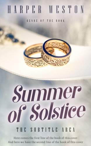 3D mockup of Timberwolf #23991 - Premade Romance Book Cover | BookCoverZone