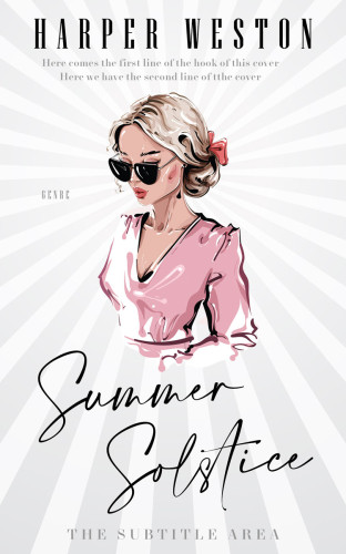 3D mockup of Ebb #24004 - Premade Abstract Book Cover | BookCoverZone