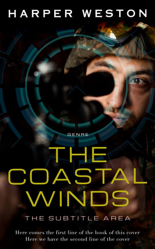 3D mockup of Cod Gray #24067 - Premade Mystery & Thriller & Suspense Book Cover