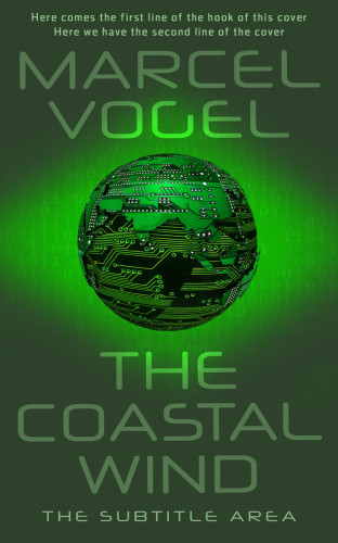 3D mockup of Green Kelp #24173 - Premade Science Fiction Book Cover