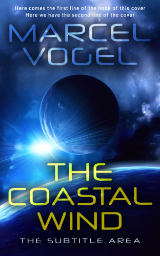 3D mockup of Blue Zodiac #24174 - Premade Science Fiction Book Cover