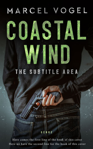 3D mockup of Cod Gray #24227 - Premade Mystery & Thriller & Suspense Book Cover