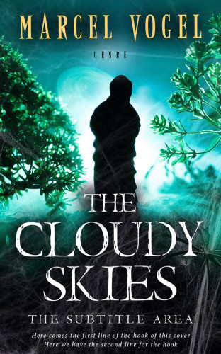 3D mockup of Timber Green #24294 - Premade Horror Book Cover