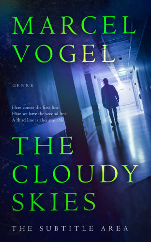 3D mockup of Bunting #24337 - Premade Science Fiction Book Cover