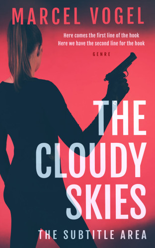 3D mockup of Cloud Burst #24350 - Premade Mystery & Thriller & Suspense Book Cover