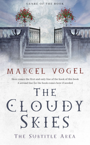 3D mockup of Iron #24370 - Premade Fantasy Book Cover